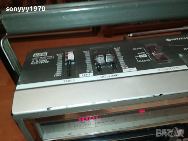 HITACHI TRK-7250E-ВНОС FRANCE 1208231802LK, снимка 8 - Радиокасетофони, транзистори - 41836443