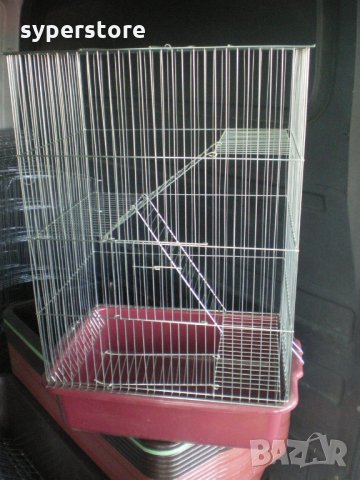 Клетка за  Чинчила, катерица, пор и др. - Средна - L, снимка 2 - За гризачи - 34543675