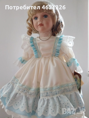 Порцеланова кукла Адел нова от Alberon Collection, лимитирано издание, снимка 10 - Декорация за дома - 52044363
