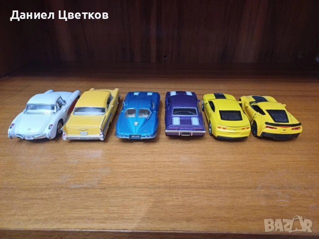 Колекция Chevrolet 1/36 1/38 - цената е за всички 6 модела, снимка 5 - Колекции - 53567599