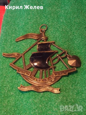 ПИРАТСКИ КОРАБ от МЕСИНГ АРТ ВИСУЛКА ВЕТРОХОД ШХУНА с ЕМАЙЛ 24424