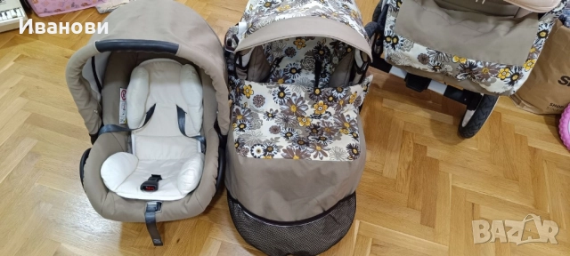 Бебешка количка S-MAX DАISY - RETRUS, снимка 9 - Детски колички - 52194522