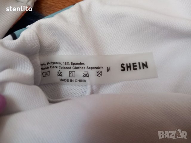 Бански бюстие SHEIN размер М, снимка 6 - Бански костюми - 41556516