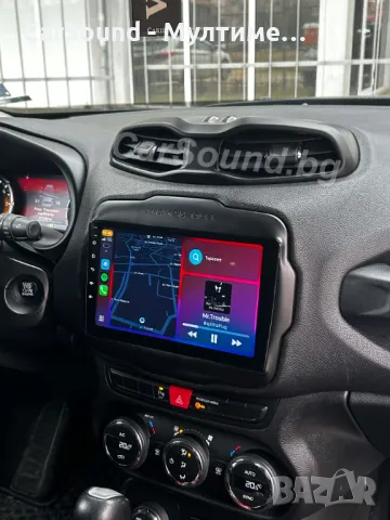 Jeep Renegade - 9" Android 14 Мултимедия Джип Ренегат 15-20 Навигация Андроид