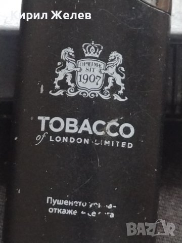 МОДЕРНА ЗАПАЛКА РАБОТИ МЕТАЛНА TOBACCO LONDON LIMITED МНОГО КРАСИВА СТИЛЕН ДИЗАЙН 34086, снимка 2 - Запалки - 39007001