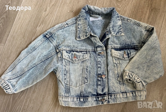 Детско дънково яке, снимка 2 - Детски якета и елеци - 53581968