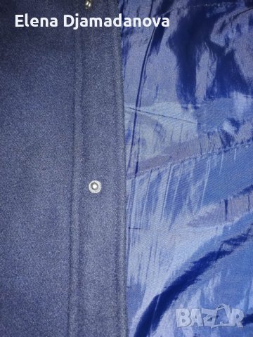 Мъжко яке от вълнен плат с цип и копчета+подарък бельо , снимка 5 - Якета - 39395752