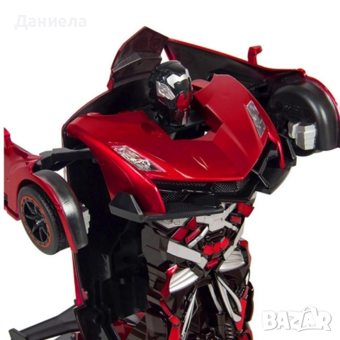 Играчка 2 в 1 робот трансформърс и кола с дистанционно управление, снимка 4 - Коли, камиони, мотори, писти - 52163770