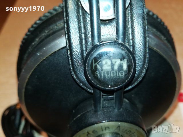 AKG K271 STUDIO-MADE IN AUSTRIA 0710211830, снимка 7 - Слушалки и портативни колонки - 34385300