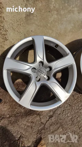 Оригинални джанти 8,0Jx18 АУДИ 5х112, снимка 2 - Гуми и джанти - 49136569