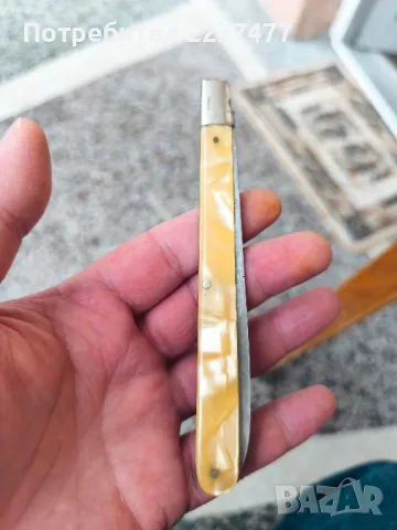 старо дегустаторско ножче goldsiegel solingen , снимка 4 - Ножове - 50413020