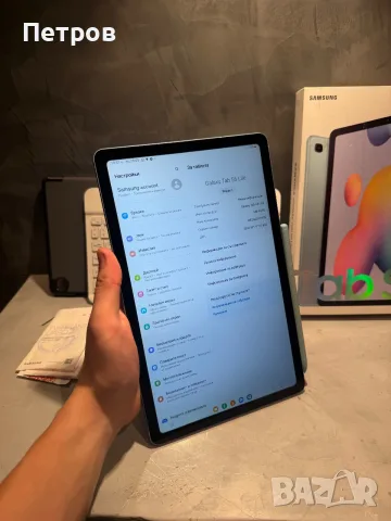 КАТО НОВ Samsung Galaxy Tab S6 Lite Cellular + Keyboard + S Pen + калъф, снимка 9 - Таблети - 56238385