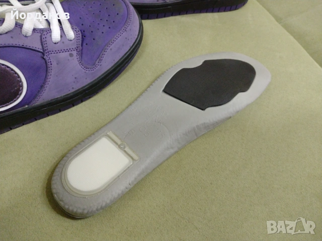 оригинални кецове Nike SB Dunk Purple Lobster , снимка 10 - Кецове - 53521928