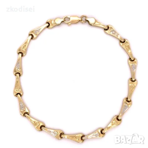 Златна дамска гривна 4,46гр. 20,0см. 14кр. проба:585 модел:42883-5
