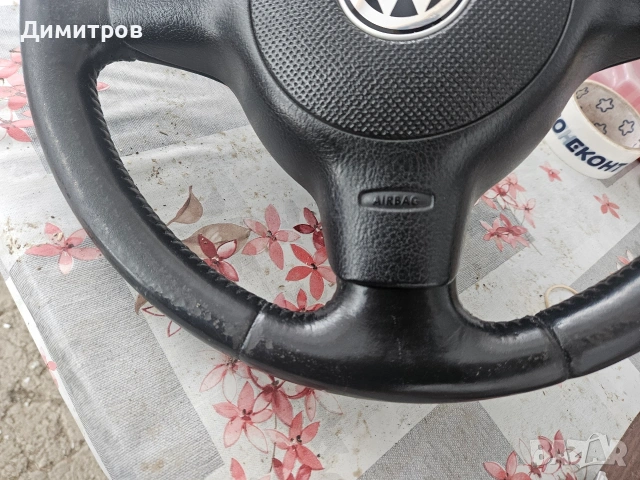 Волан за VW Polo 6N2,2001, и 6N,с еърбег и Лентов кабел, снимка 3 - Части - 53857098