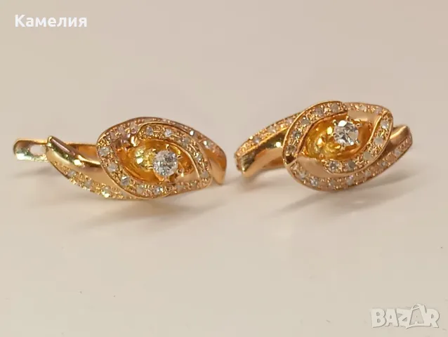 Руско злато , снимка 4 - Обеци - 50231307