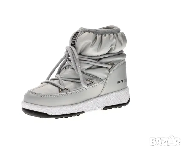Moon Boot Jr Girl Low  Silver номер 35 ботуши, снимка 2 - Детски боти и ботуши - 47779215