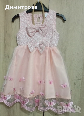 рокля за принцеса размер 2-3г , снимка 3 - Детски рокли и поли - 52982486