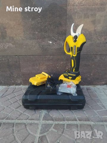Акумулаторна лозарска ножица DeWalt 36V 8Ah до 30мм. ДеВалт, снимка 2 - Градинска техника - 39759474