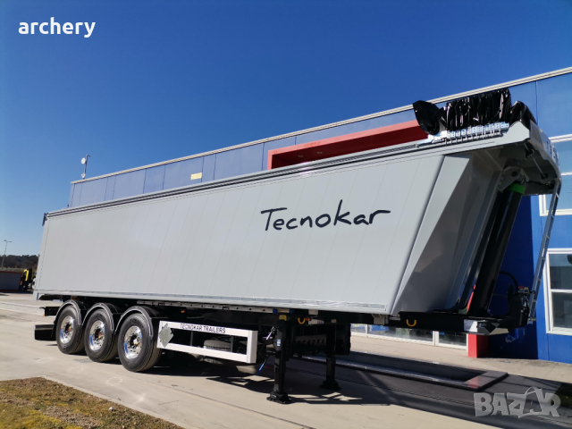 Алуминиево полуремарке TECNOKAR - 55.5 куб.м., снимка 4 - Ремаркета - 44931470