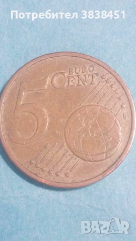 5 евро цент 2009 г.Словенско