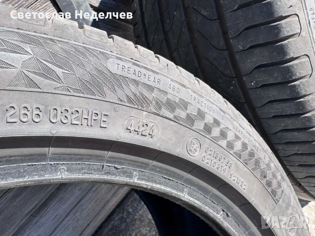 Комплект гуми Continental UltraContact 225/45R17, снимка 2 - Гуми и джанти - 53746395