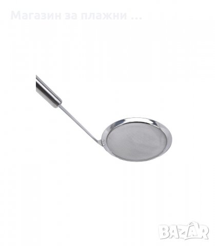 ЦЕДКА С ФИНА МРЕЖА, НЕРЪЖДАЕМА СТОМАНА - код  2999, снимка 6 - Аксесоари за кухня - 34140310