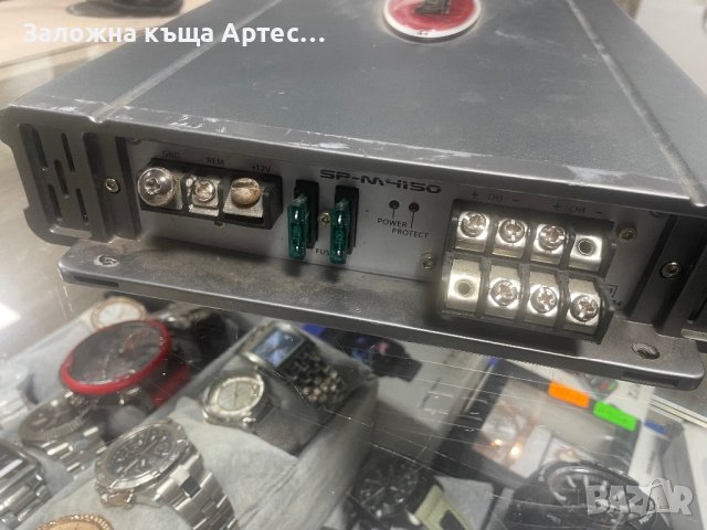 Усилвател Spectron SP-M4150, снимка 2 - Ресийвъри, усилватели, смесителни пултове - 41603479