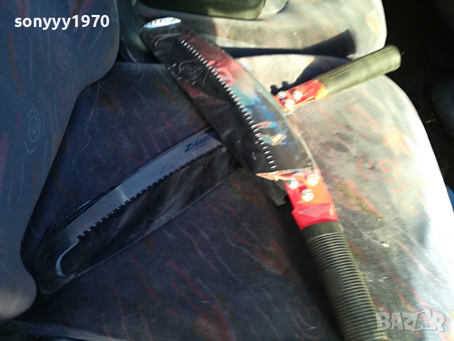 трион с кука 55см и отвор за прът 0604221800, снимка 11 - Градински инструменти - 36367930