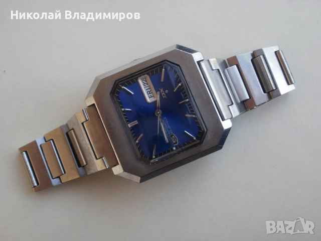 Seiko DX Сейко автомат мъжки ръчен часовник стар отлично запазен, снимка 8 - Мъжки - 51704288