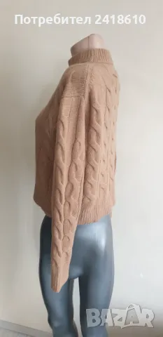 POLO Ralph Lauren Cable Wool / Cashmere Knit Womens Size S НОВО! ОРИГИНАЛ! Дамски Поло Пуловер !, снимка 5 - Блузи с дълъг ръкав и пуловери - 48884962