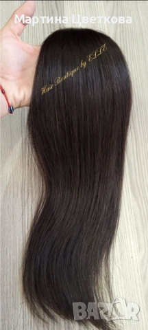 Естествена коса на цяла треса, снимка 7 - Аксесоари за коса - 53417623