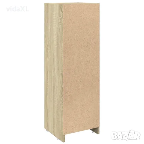 vidaXL Шкаф за баня, дъб сонома, 30x30x95 см, инженерно дърво, снимка 6 - Шкафове - 56148236
