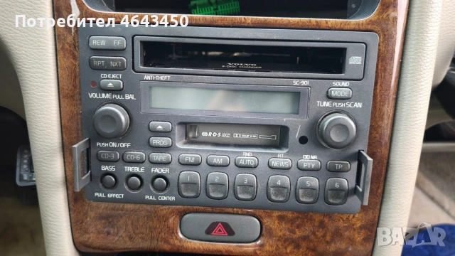 Касетофон volvo SC-901, 2 din