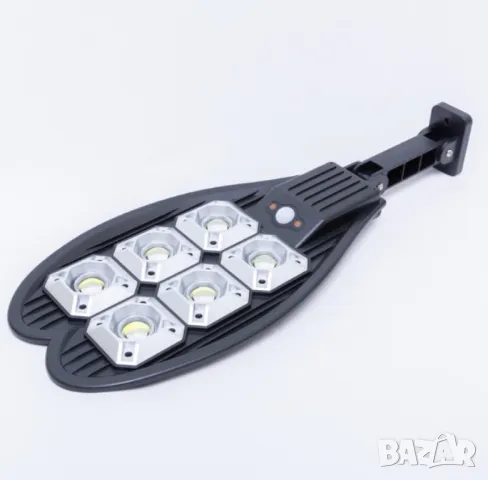 Соларна лампа със сензор за движение и 150 COB диоди H LED75, снимка 3 - Соларни лампи - 49091494