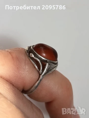Стар сребърен пръстен , снимка 4 - Пръстени - 50502220
