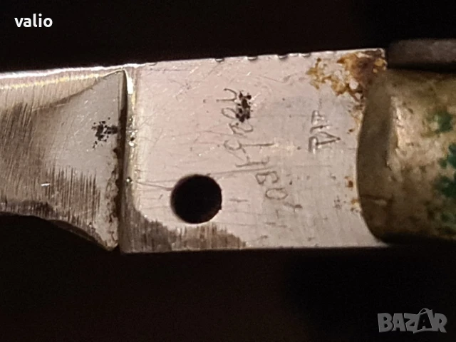 Немски сгъваем нож маркировки , снимка 6 - Антикварни и старинни предмети - 51002832