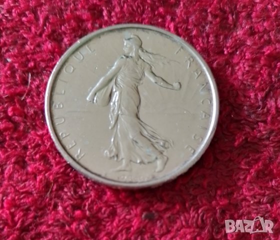 5 франка 1964 г Франция , снимка 1 - Нумизматика и бонистика - 41643312