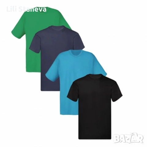 Мъжки тениски от 100% памук – 8 различни цвята. , снимка 18 - Тениски - 51860739