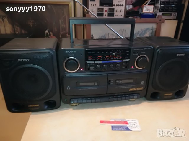 SONY-КАСЕТОФОН 0102231852, снимка 14 - Радиокасетофони, транзистори - 39518939