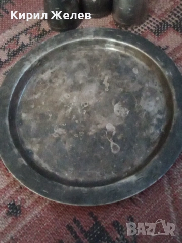 Посребрени чаши комплект 53657, снимка 8 - Антикварни и старинни предмети - 53422462