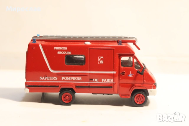 1:64 DEL PRADO RENAULT КАМИОН ПОЖАРНА КОЛИЧКА МОДЕЛ, снимка 6 - Колекции - 53694797