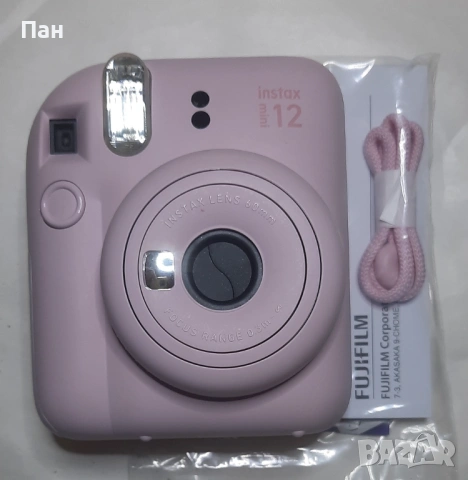 Моментен фотоапарат Fujifilm Instax Mini 12
