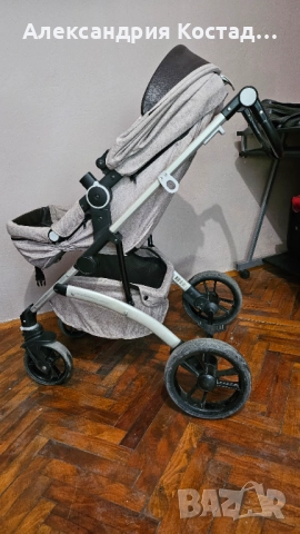 Бебешка количка 2в1, снимка 3 - Детски колички - 52352152