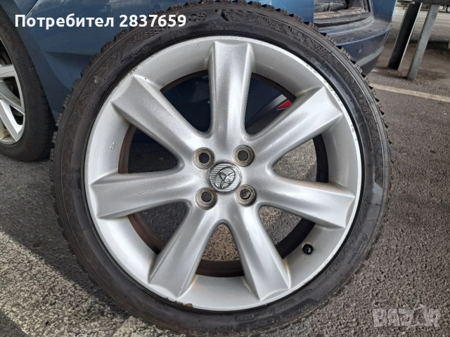 17 цола 4х100-за Тойота-Зимни гуми 205/45/17- дот 2022, снимка 5 - Гуми и джанти - 52087643