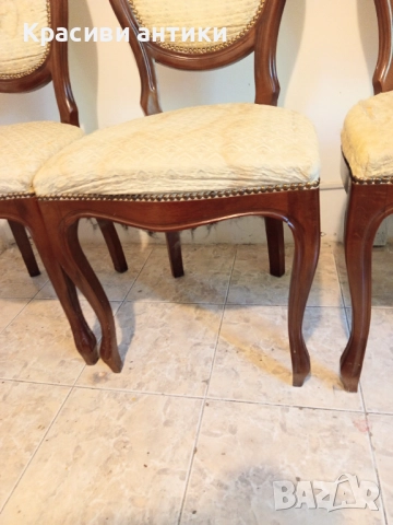 Антикварни, красиви столове, дьрво, снимка 8 - Други ценни предмети - 51793734