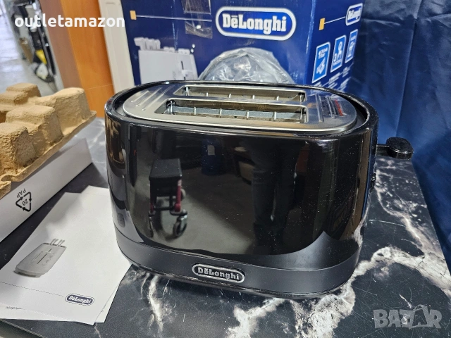 Тостер DeLonghi , снимка 4 - Тостери - 53179495