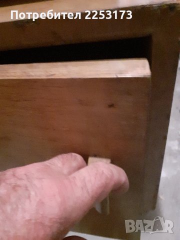 Две стари масивни шкафчета лот, снимка 5 - Декорация за дома - 41936883