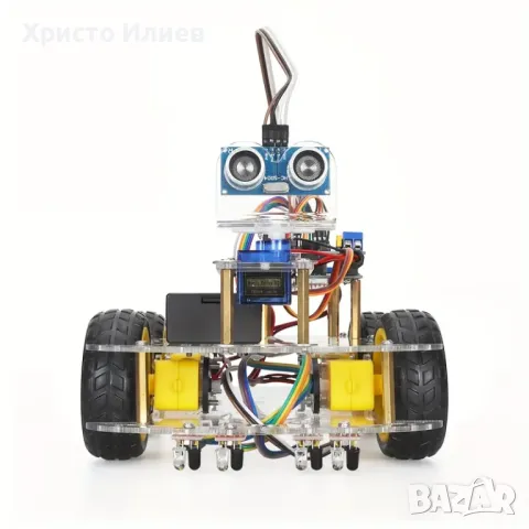 Стартов Комплект за роботика Arduino Ардуино стартов комплект STEM, снимка 4 - Друга електроника - 47829540