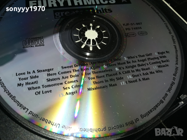 EURYTHMICS CD 2802241539, снимка 15 - CD дискове - 44513246